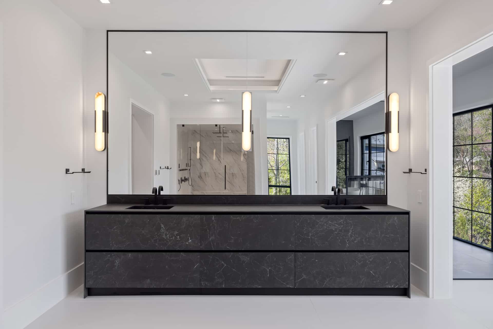 Modern design bathroom